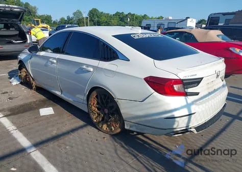 2018 Honda Accord Sport from USA, damaged, VIN 1HGCV1F39JA010920